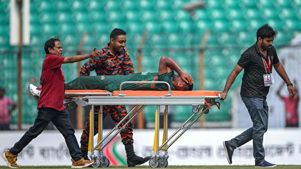 IPL 2024: Injury scare for Chennai Super Kings; Mustafizur Rahman stretchered off field during third ODI vs Sri Lanka